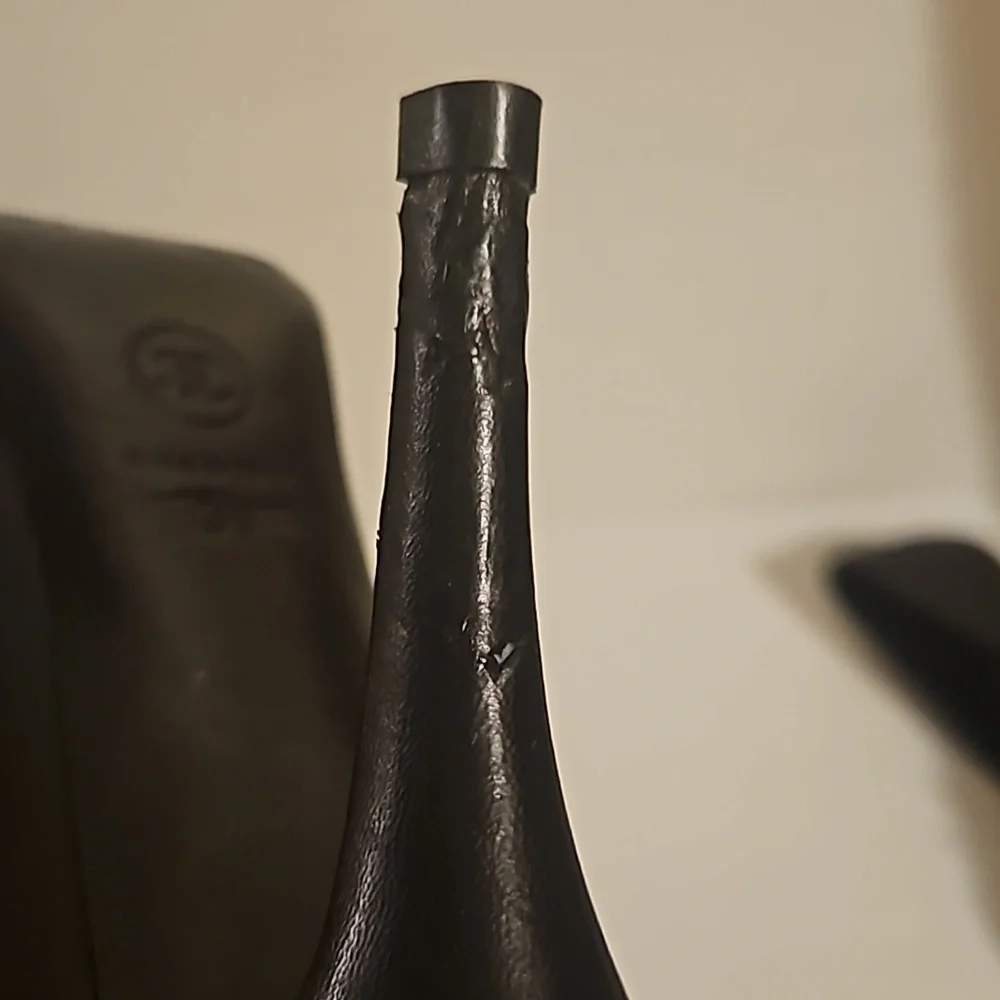 Chanel Black Leather Pumps Heels with Bow size 39 - Picture 12 of 15